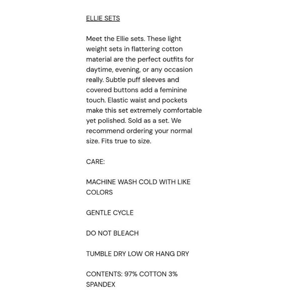 ELLANDEMM Ellie Set Black Womens Size 2XL $119 - Picture 3 of 4